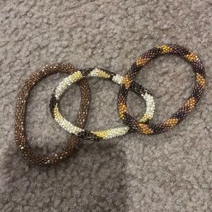 3 Lily and Laura bracelets